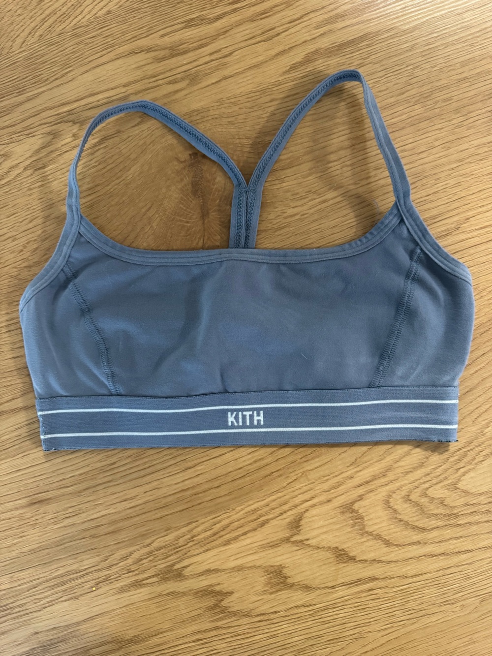 KITH Girls Slate Blue Sports Bralette